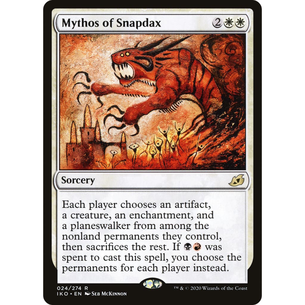 Mythos of Snapdax (IKO-024) Foil - Single