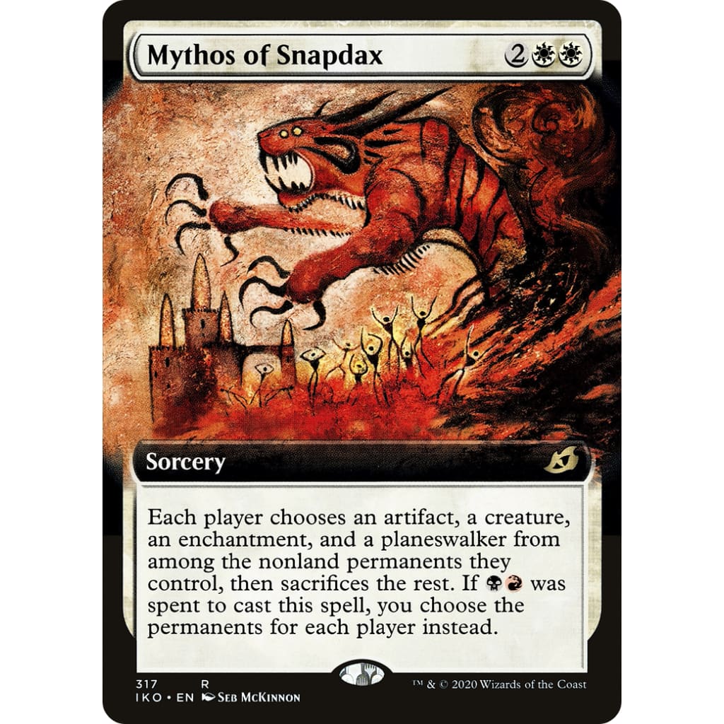 Mythos of Snapdax (IKO-317): (Extended Art) - Single