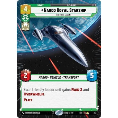 Naboo Royal Starship - Fit For A Queen (Hyperspace) (363)