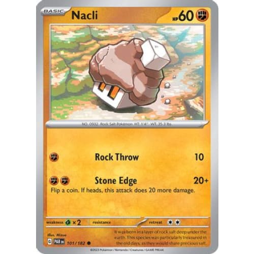 Nacli - 101/182 (101) Common Reverse Holofoil - Single