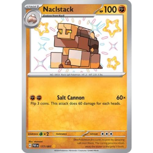 Naclstack (177) Shiny Rare Holofoil - Single