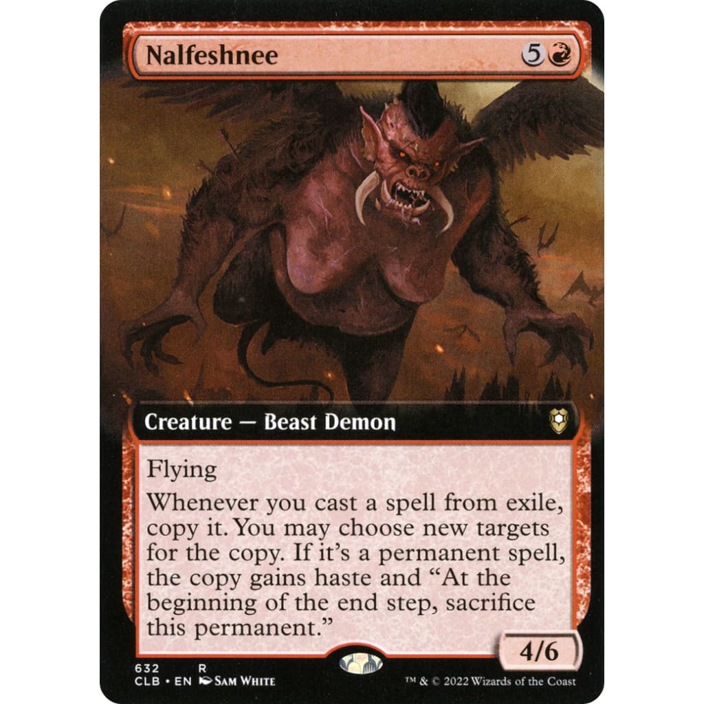 Nalfeshnee (CLB-632): (Extended Art) - Single