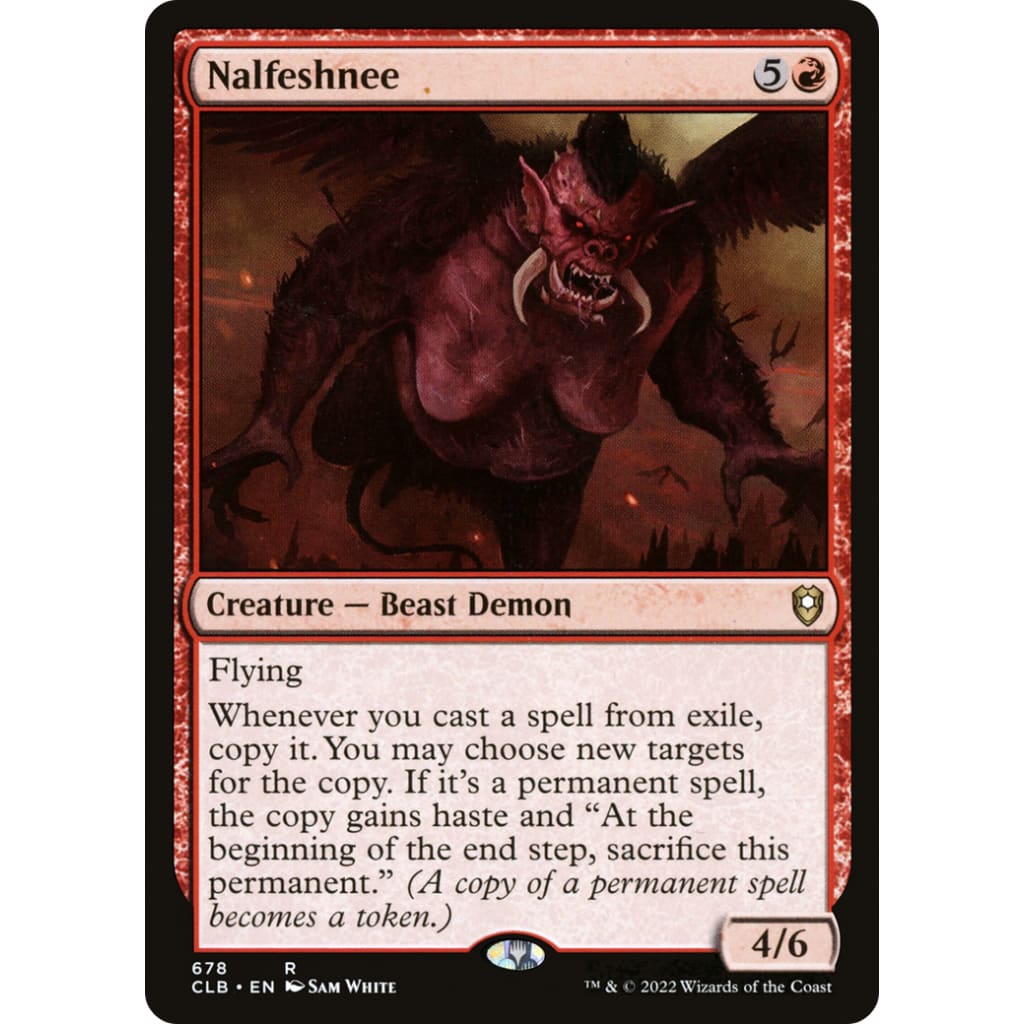 Nalfeshnee (CLB-678) - Single