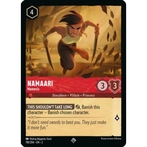 Namaari - Nemesis (118/204) - Rise of the Floodborn Cold