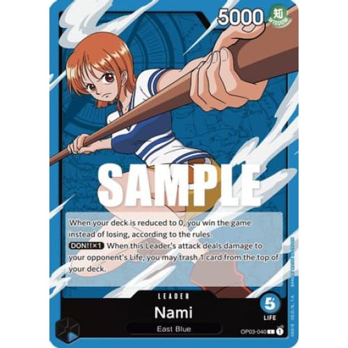 Nami (040) OP03-040 L Pillars of Strength - Single