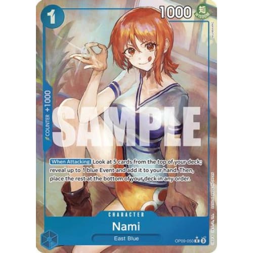 Nami (050) (Parallel) OP09-050 R Emperors in the New World