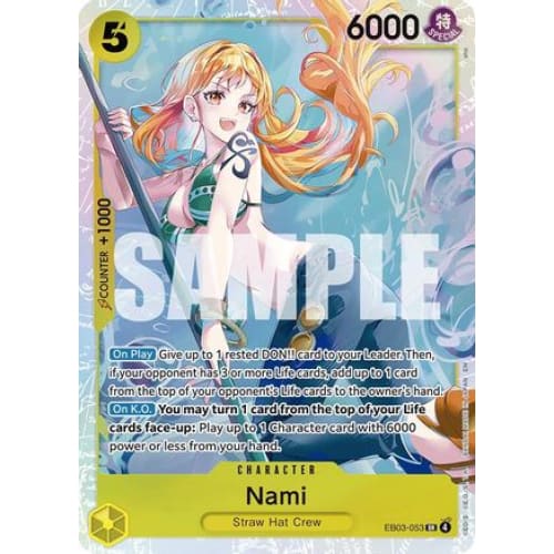 Nami (053) EB03-053 SR Extra Booster: One Piece Heroines