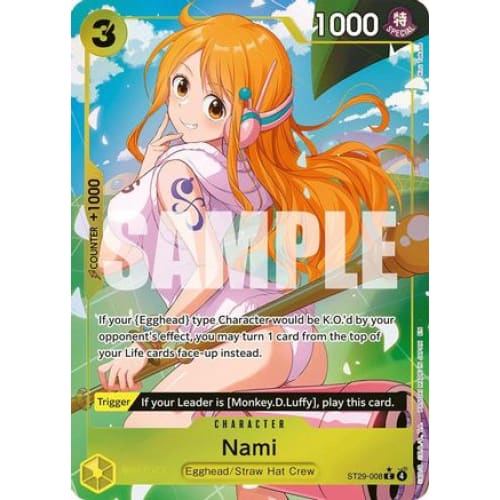 Nami (Full Art) ST29-008 C Starter Deck 29: Egghead Foil