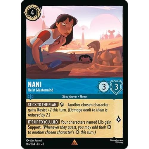 Nami - Heist Mastermind (165/204) - Reign of Jafar Cold