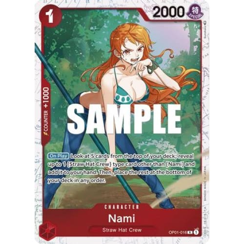Nami - OP01-016 (Ultra Deck: The Three Captains) R