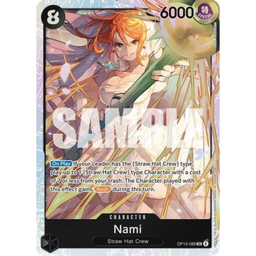 Nami (OP15-086) OP15-086 SR Adventure on Kami’s Island Foil