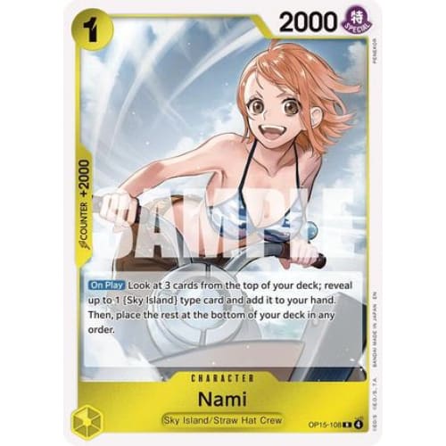 Nami (OP15-108) OP15-108 R Adventure on Kami’s Island Foil