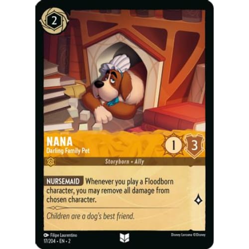 Nana - Darling Family Pet (17/204) - Rise of the Floodborn