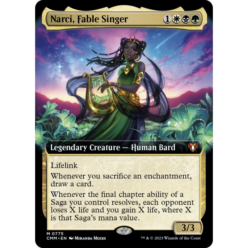 Narci Fable Singer (CMM-775): (Extended Art) - Single