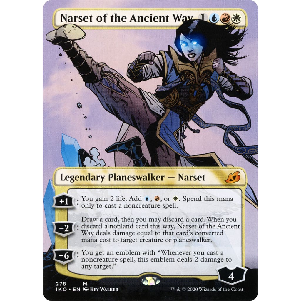 Narset of the Ancient Way (IKO-278) (Borderless) - Single