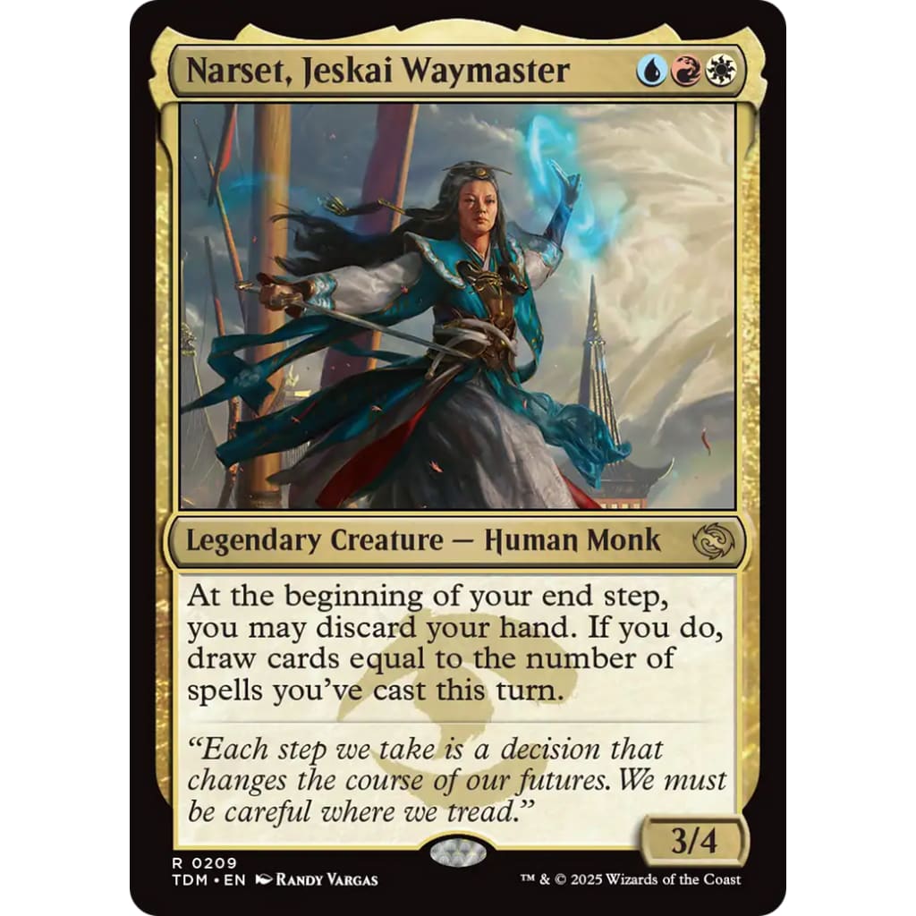 Narset Jeskai Waymaster (TDM-209) Foil - Single