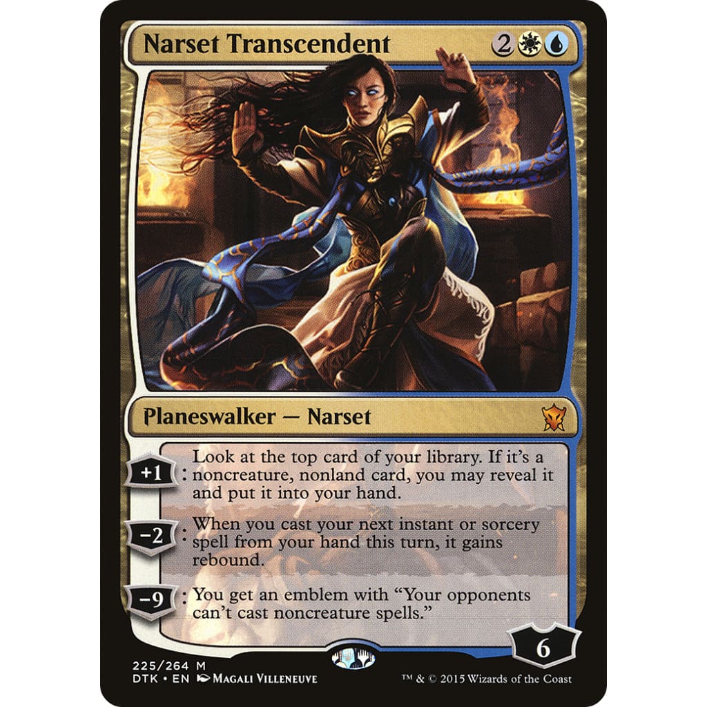 Narset Transcendent (DTK-225) Foil - Single
