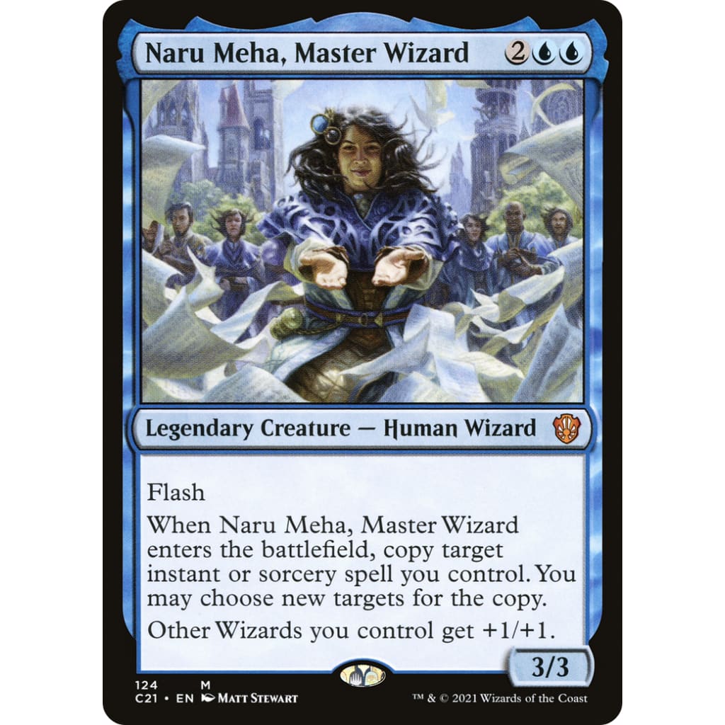 Naru Meha Master Wizard (C21-124) - Single