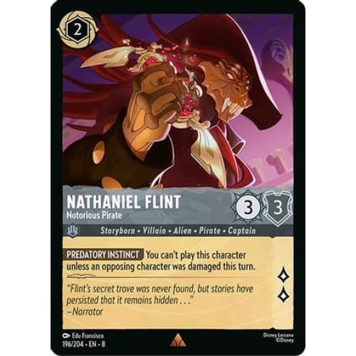 Nathaniel Flint - Notorious Pirate (196/204) - Reign