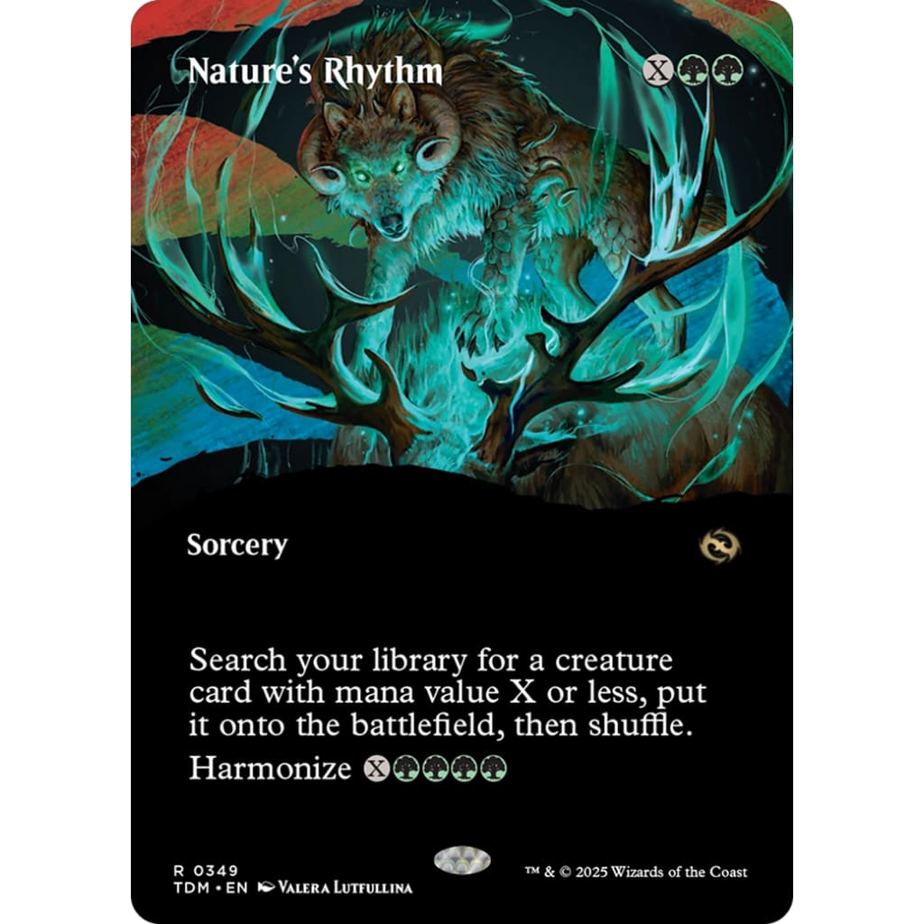 Nature’s Rhythm (TDM-349): (Showcase) (Borderless) - Single