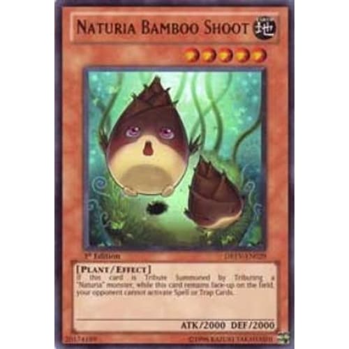 Naturia Bamboo Shoot (DREV-EN029) Ultra Rare 1st Edition