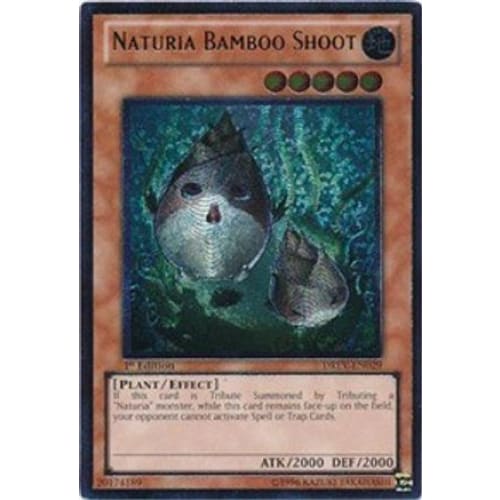 Naturia Bamboo Shoot (UTR) (DREV-EN029) Ultimate Rare 1st