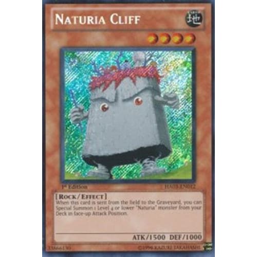 Naturia Cliff (HA03-EN012) Secret Rare Unlimited - Single