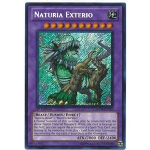 Naturia Exterio (HA04-EN055) Secret Rare Unlimited - Single