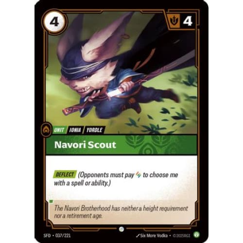 Navori Scout (037/221) - Spiritforged - Single