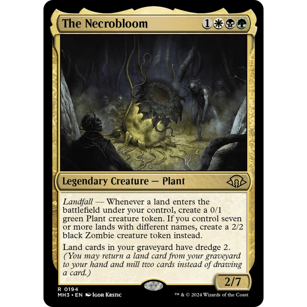The Necrobloom (MH3-194) Foil - Single
