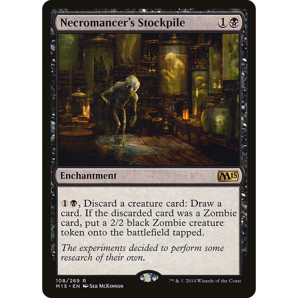 Necromancer’s Stockpile (M15-108) Foil - Single