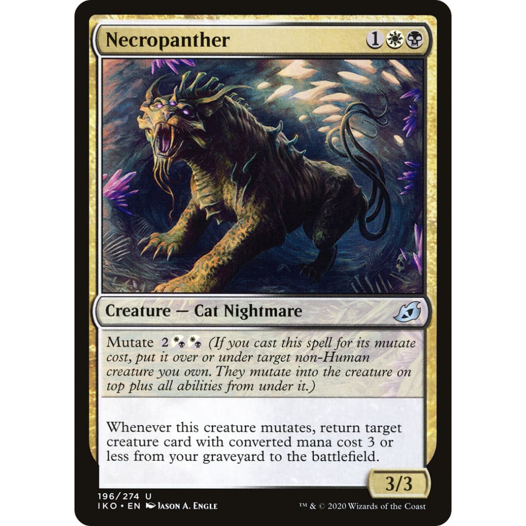 Necropanther (IKO-196) Foil - Single