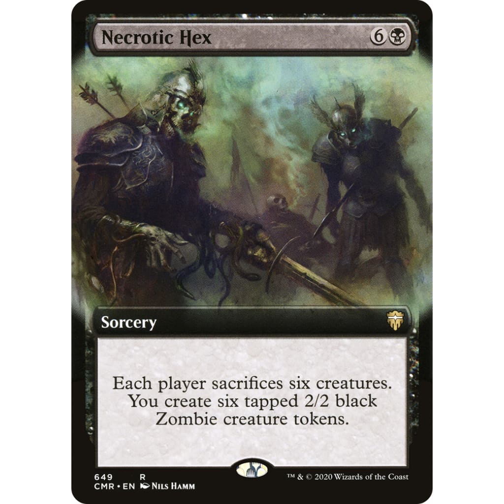 Necrotic Hex (CMR-649): (Extended Art) - Single