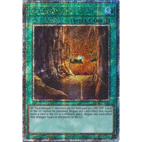 Necrovalley (Quarter Century Secret Rare) - RA04-EN122