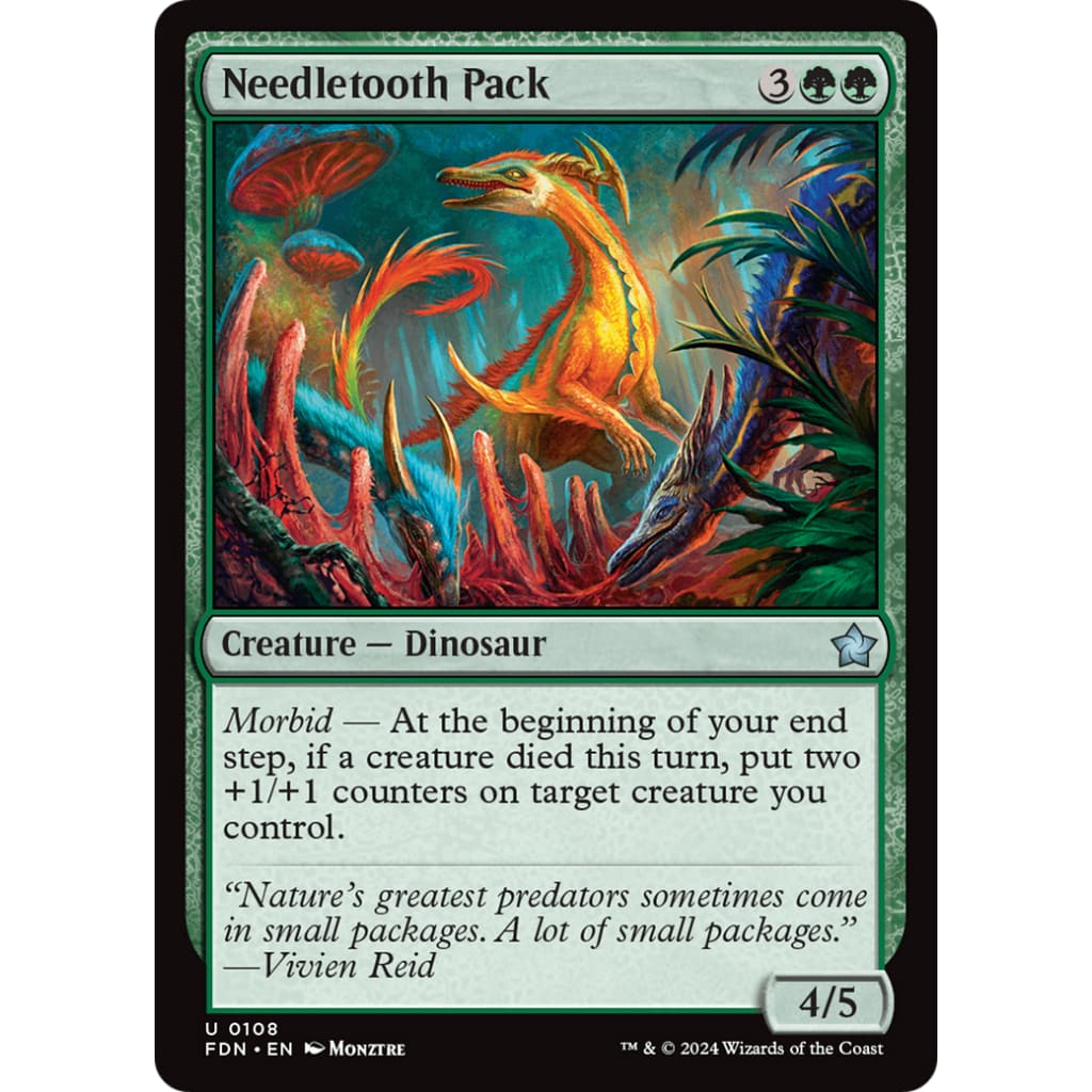 Needletooth Pack (FDN-108) Foil - Single