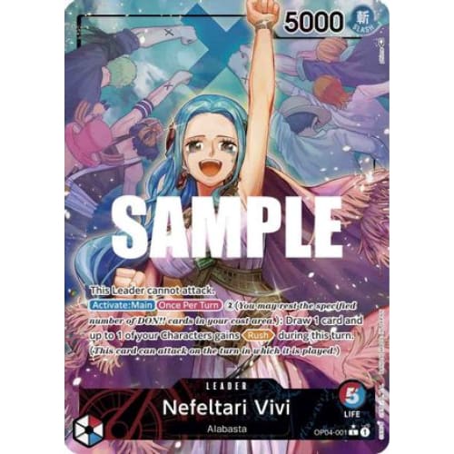 Nefeltari Vivi (001) (Alternate Art) OP04-001 L Kingdoms