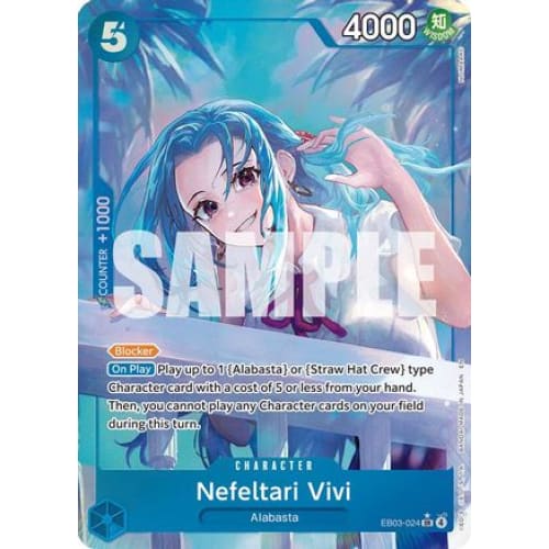 Nefeltari Vivi (024) (Alternate Art) EB03-024 SR Extra