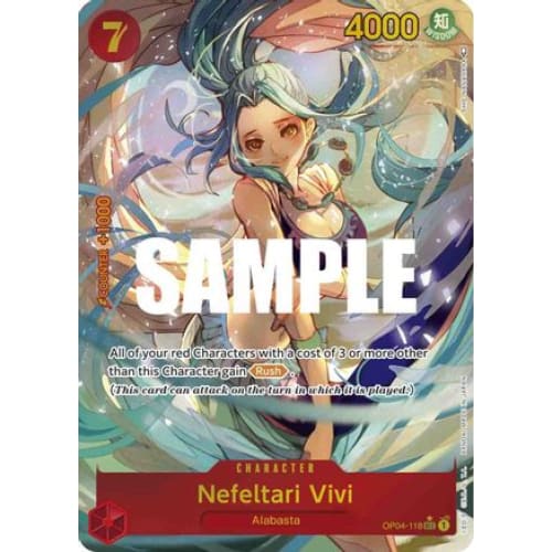Nefeltari Vivi (118) (Alternate Art) OP04-118 SEC Kingdoms