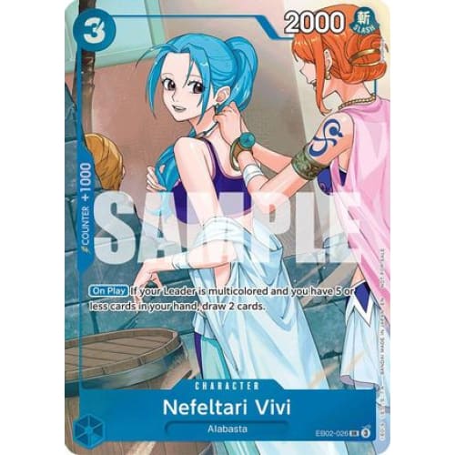Nefeltari Vivi - EB02-026 SR Extra Booster: One Piece