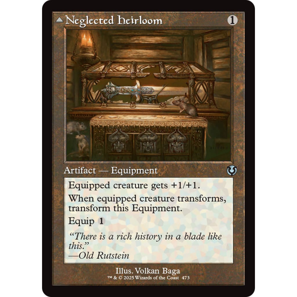 Neglected Heirloom (Retro Frame) (INR-473) - Single