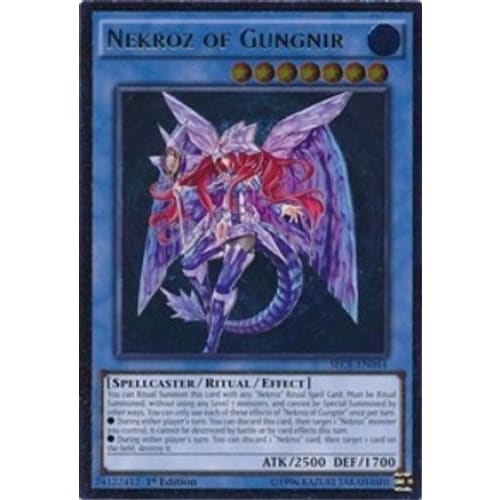 Nekroz of Gungnir (UTR) (SECE-EN044) Ultimate Rare 1st