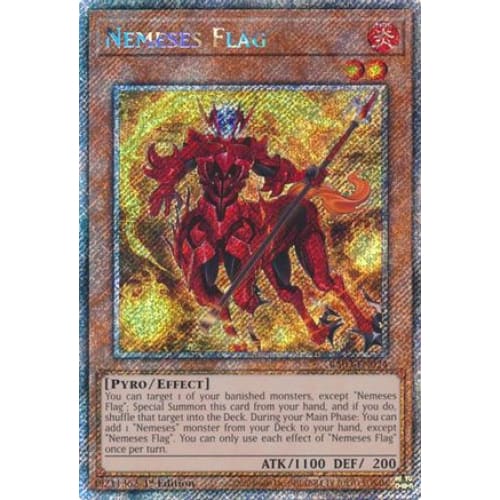 Nemeses Flag (Platinum Secret Rare) - RA03-EN024 Platinum