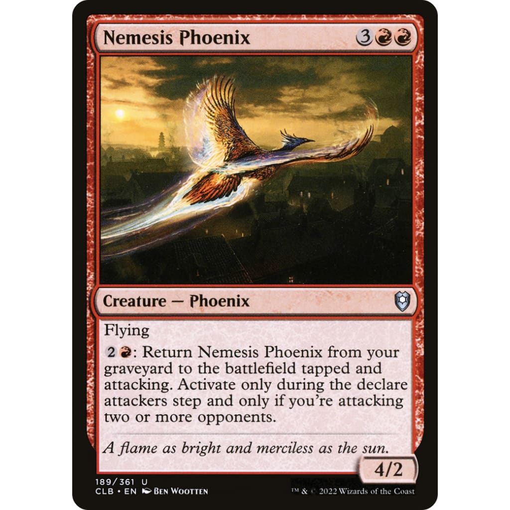 Nemesis Phoenix (CLB-189) - Single