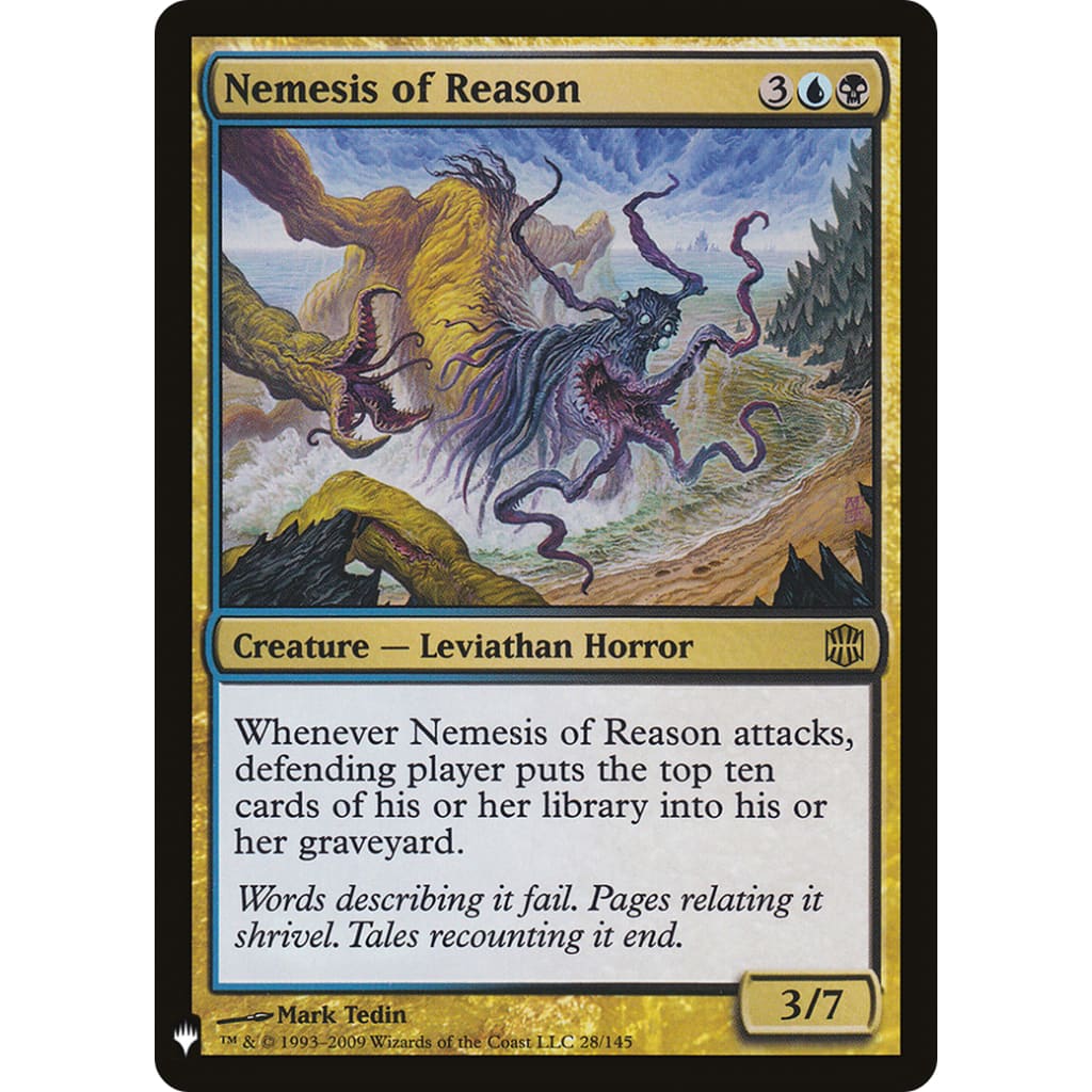 Nemesis of Reason (PLST-ARB-28) - Single