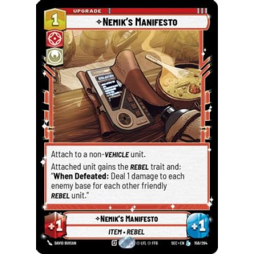 Nemik’s Manifesto (156/264) - Single