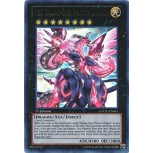 Neo Galaxy-Eyes Photon Dragon (GAOV-EN041) Ultra Rare 1st