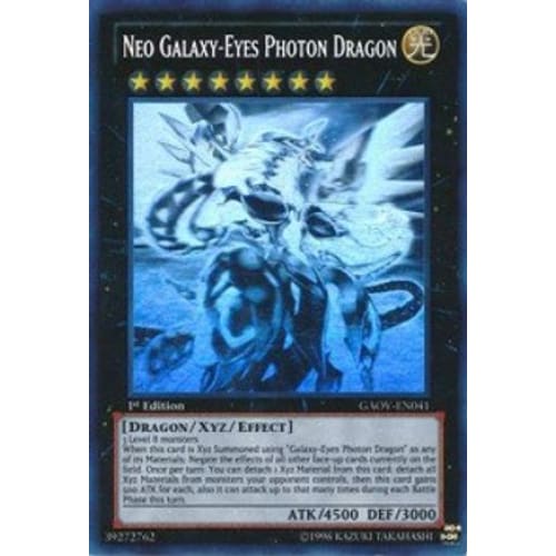 Neo Galaxy-Eyes Photon Dragon (Ghost Rare) (GAOV-EN041)