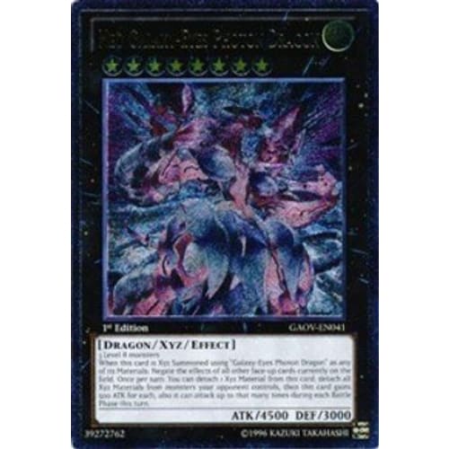 Neo Galaxy-Eyes Photon Dragon (UTR) (GAOV-EN041) Ultimate