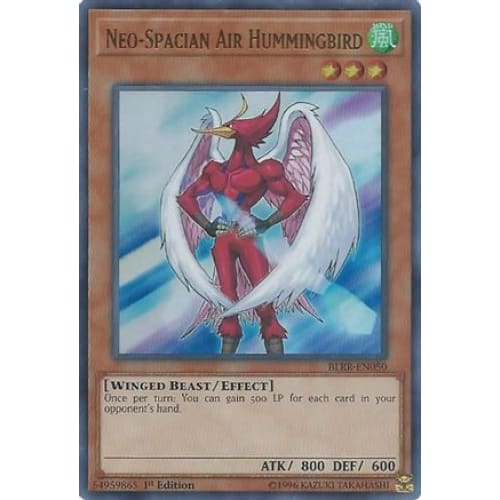 Neo-Spacian Air Hummingbird (BLRR-EN050) Ultra Rare 1st