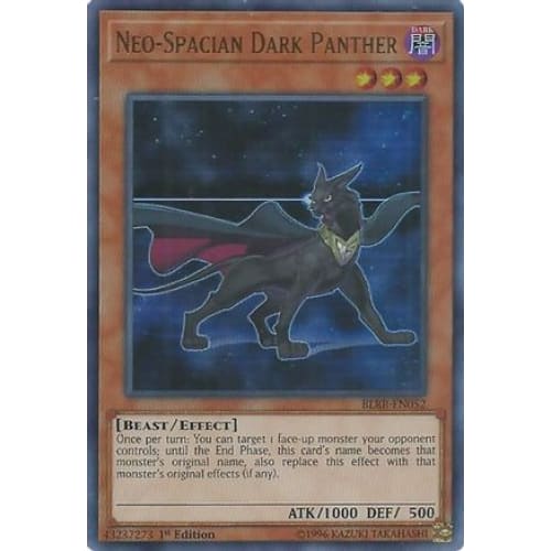 Neo-Spacian Dark Panther (BLRR-EN052) Ultra Rare 1st